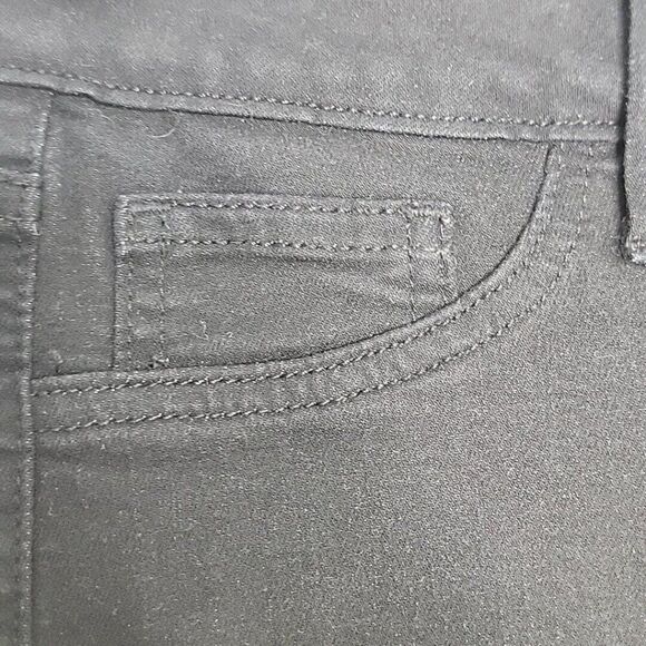 Just Black Women's Skinny Jeans Size 27 USA Dark Wash Black Denim 28x28 - Picture 6 of 9